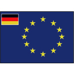 Flagge Sb Europarat/brd 1x1.5m