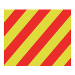 Flagge Sb Signal Y 30x36cm