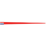 Flögel Rot 150cm