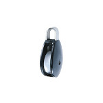 Flaggenleinenblock Nylon Schwarz
