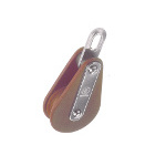 Yachtblock Mit Drahtscheibe 63mm