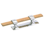 Stockpoller Messing Verchr 260mm
