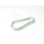 Karabinerhaken Mit Knick 60mm