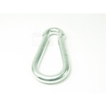 Karabinerhaken Mit Knick 80mm
