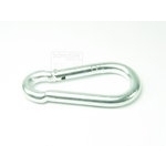 Karabinerhaken Mit Knick 80mm