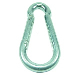 Karabinerhaken Mit Knick 90mm