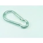 Karabinerhaken Mit Knick 90mm