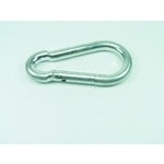 Karabinerhaken Mit Knick 90mm