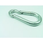 Karabinerhaken Mit Knick 100mm