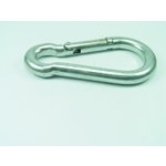 Karabinerhaken Mit Knick 100mm