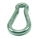 Karabinerhaken Mit Knick 50mm