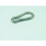 Karabinerhaken Mit Knick 50mm