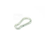 Karabinerhaken Mit Knick 60mm