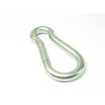 Karabinerhaken Mit Knick 80mm