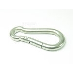 Karabinerhaken Mit Knick 80mm