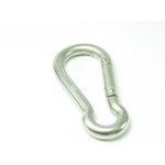 Karabinerhaken Mit Knick 80mm
