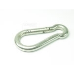 Karabinerhaken Mit Knick 80mm