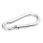 Karabinerhaken Mit Knick 100mm