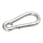Karabinerhaken Mit Auge 100mm
