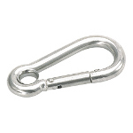 Karabinerhaken Mit Auge 120mm