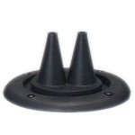 R3 Öse Und Ring Schwarz