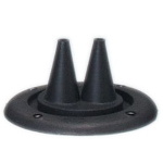 R3 Öse Und Ring Schwarz