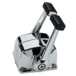 B66 Einhandhebel Doppel Verchrom