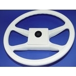 V33w Steuerrad Weiß Vier Speich