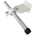 S61 Steuerk. Halter Lack.stahl