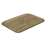 Teak Tischplatte 51x75cm