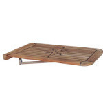 Teak Tischplatte 38x60cm