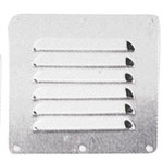 Lüfterrost Edelstahl 114x125mm