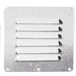 Lüfterrost Edelstahl 114x125mm