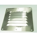Lüfterrost Edelstahl 114x125mm
