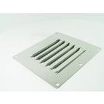 Lüfterrost Edelstahl 114x125mm