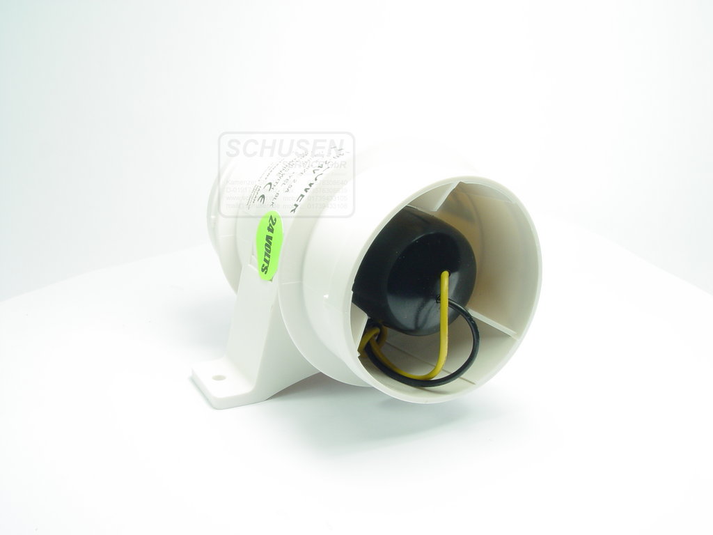 75mm Stille Inline-rohrventilator Home Küche Luft Belüftung Outlet