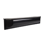 Stegfender Gerade 50x7x10cm Schwarz