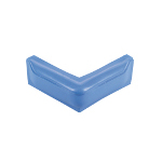 Stegfender Winkel 31x7x10cm Blau