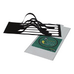 Deckstrip Schwarz 19x300mm