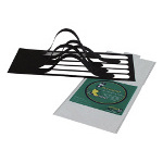 Deckstrip Schwarz 19x300mm