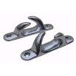 Seaworld Lippklampen Messing Verchromt 125mm