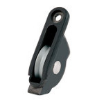 Schmaler Fallrollenkasten 25x6mm Acetalscheibe