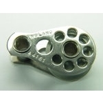 Super Mini Block Mit Scheibe 15x6mm Max.5mm Leine
