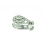 Super Mini Block Mit Scheibe 15x6mm Max.5mm Leine