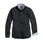 Musto L S Oxford Hemd Shirt Man   Navy  Größe S