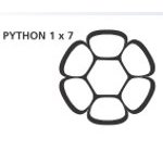 Python Drahtseil Compacted 1.4401 1 X 7 2.5mm