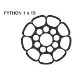 Python Drahtseil Compacted 1.4401 1 X 19 5mm