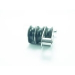 Dreifachblock Mit Hundsfott  25 X  8mm Nylon