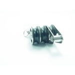 Dreifachblock Mit Hundsfott  25 X  8mm Nylon
