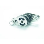 Dreifachblock Mit Hundsfott  25 X  8mm Nylon